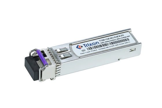 주문 TSB-GE20-35DIR 1.25G SFP BIDI 20km 트랜시버 1310nm/1550nm 파장 -40°C ~ +85°C SMF 온라인 제품