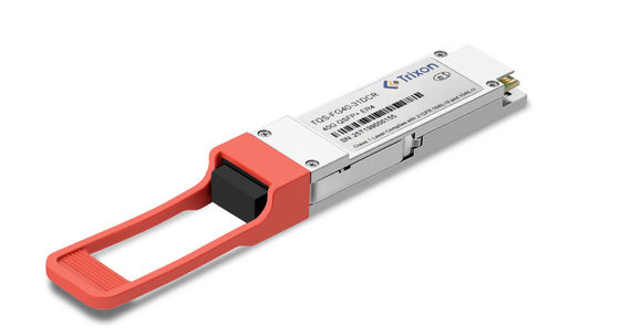 TQS-FG40-31DCR 41.25Gbps 40km QSFP 40GB 트랜시버 모듈 고속 데이터 전송