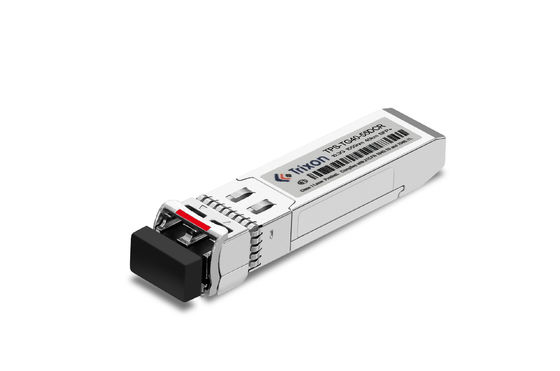 TPD-TG80-XXDCR 10.3G SFP+ DWDM 트랜시버 모듈 SFF-8431 및 SFF-8432을 준수합니다.