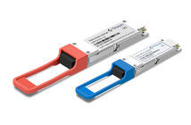 소비 2.0W 100G QSFP28 트랜시버 단일 3.3V 전원 공급 속도 네트워크 데이터 전송