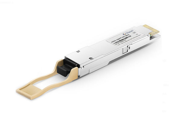 QSFP-DD 400G 트랜시버 형태 요인 1310 EML 레이저 및 최대 전력 소비 10W의 속도 네트워크