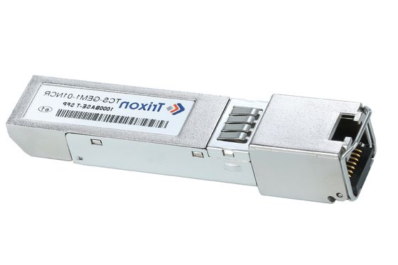 RJ-45 10gbe 구리 송신기 SFP 1.25Gbps 10M 100M 1000M TCS-GEM1-01NCR