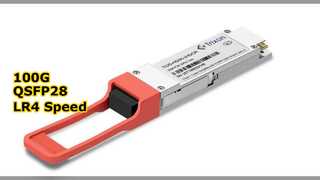 100G QSFP28 LR4 트랜시버 10km 1310nm
