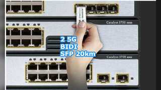 2.5G BIDI SFP 20km LC 송수신기